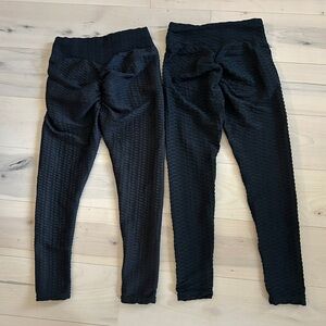 Scrunch Butt High Waisted Yoga Pants Workout Peach Booty Leggings S/M